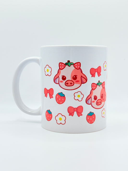 Strawberry Cow Mug