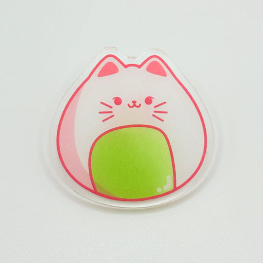 Rice Ball Cat Pin
