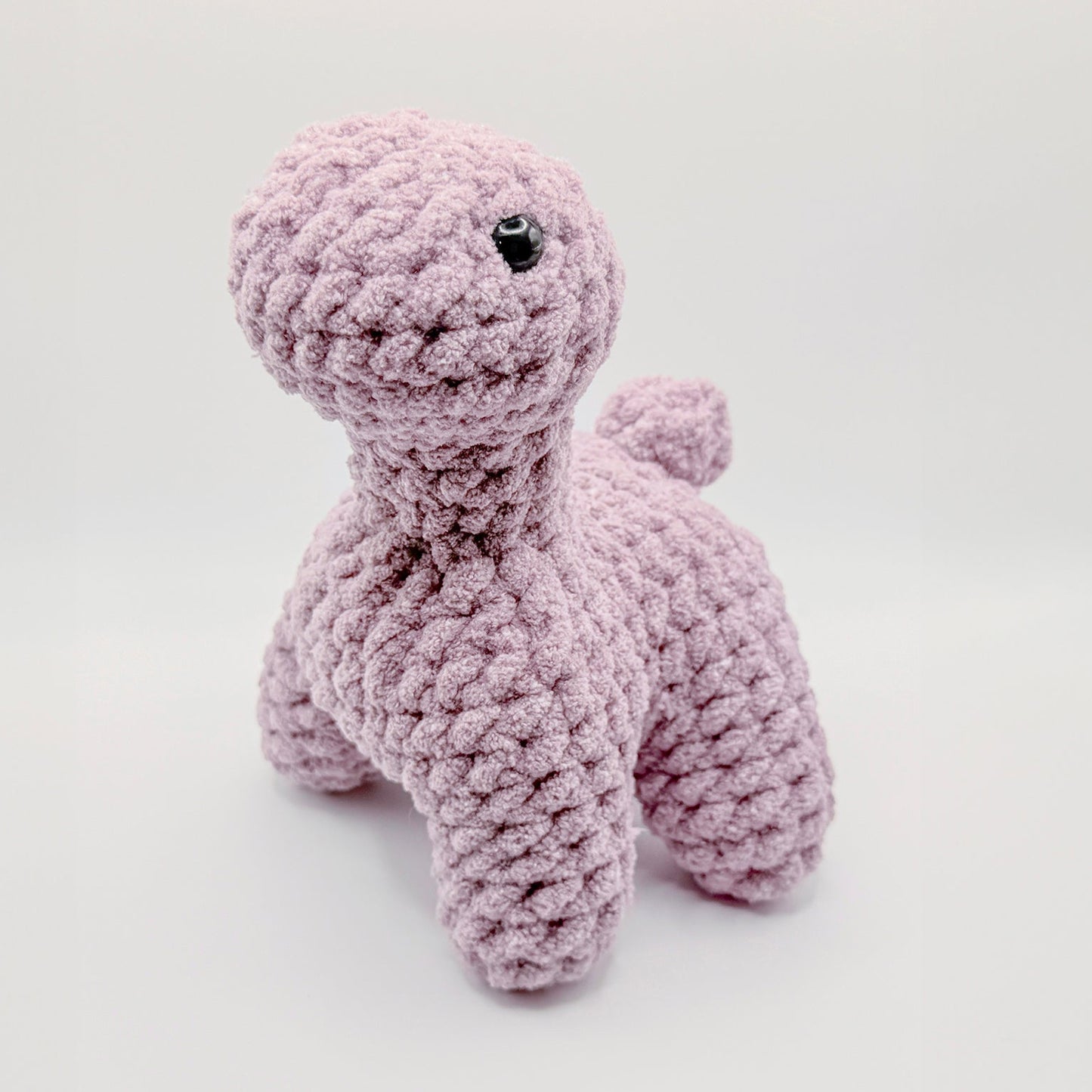 Plum Thistle Brontosaurus Plushie
