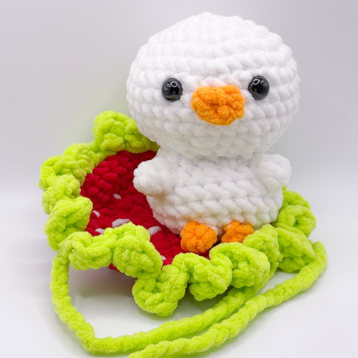Strawberry Ducky Plushie