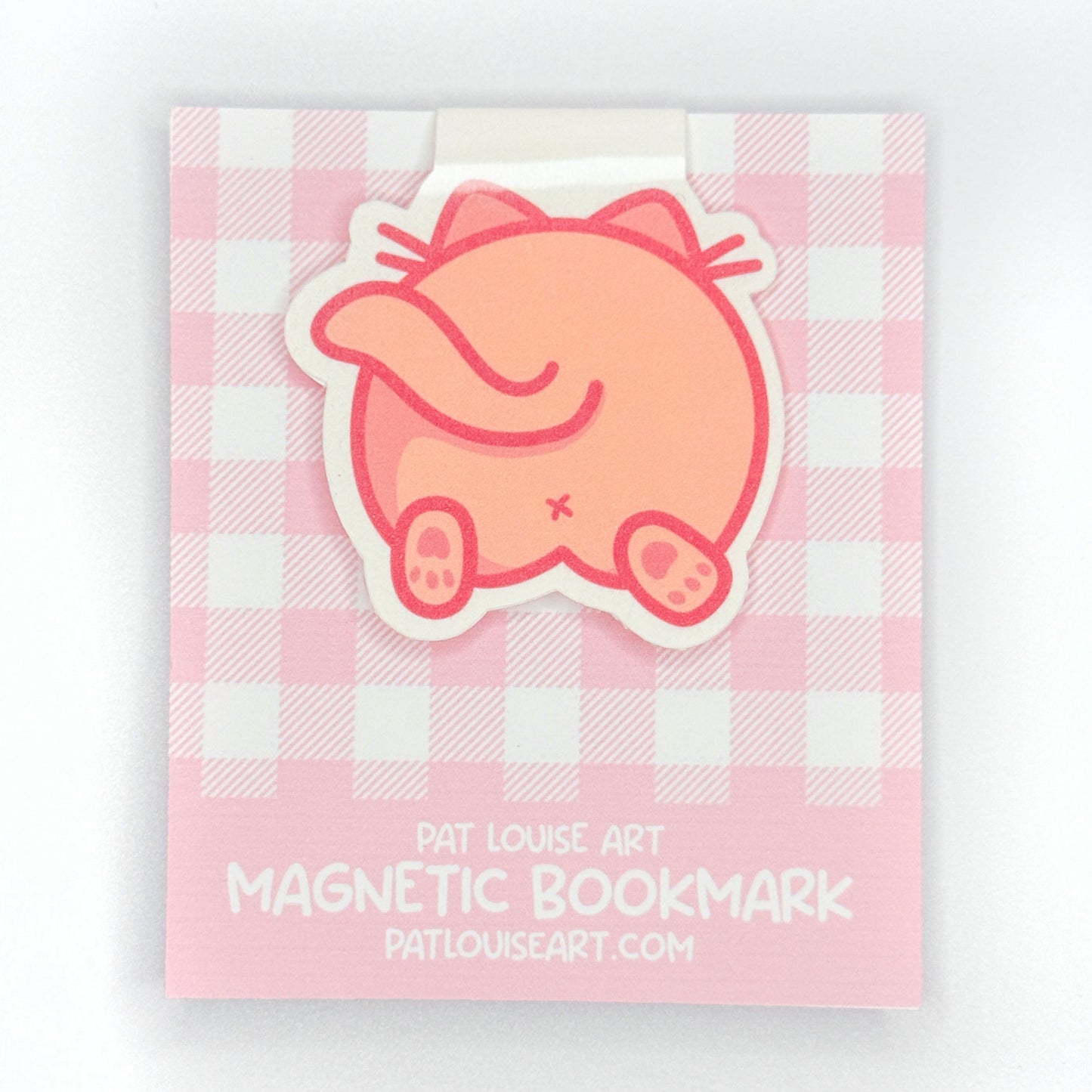 Kawaii Cat Butt Magnetic Bookmark
