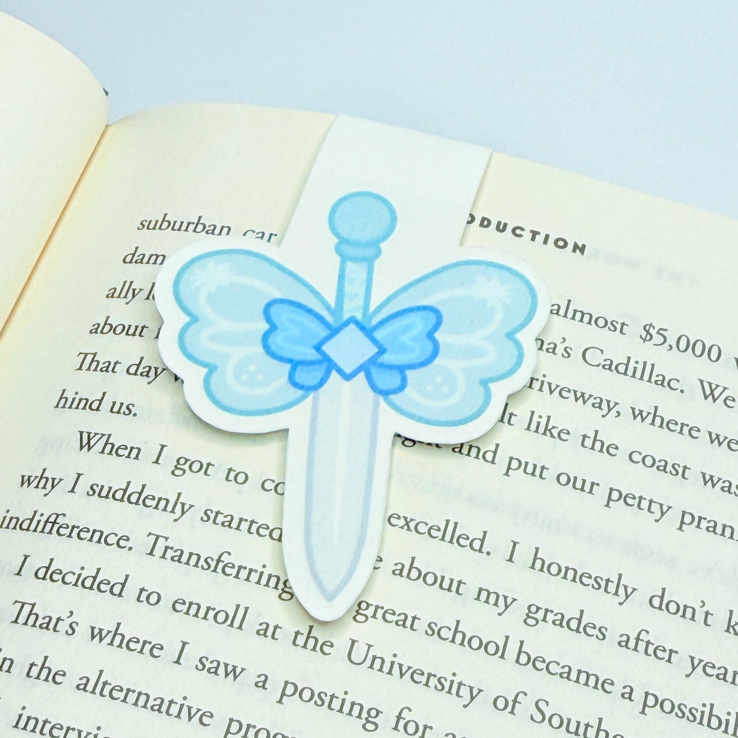 Sword Magnetic Bookmark