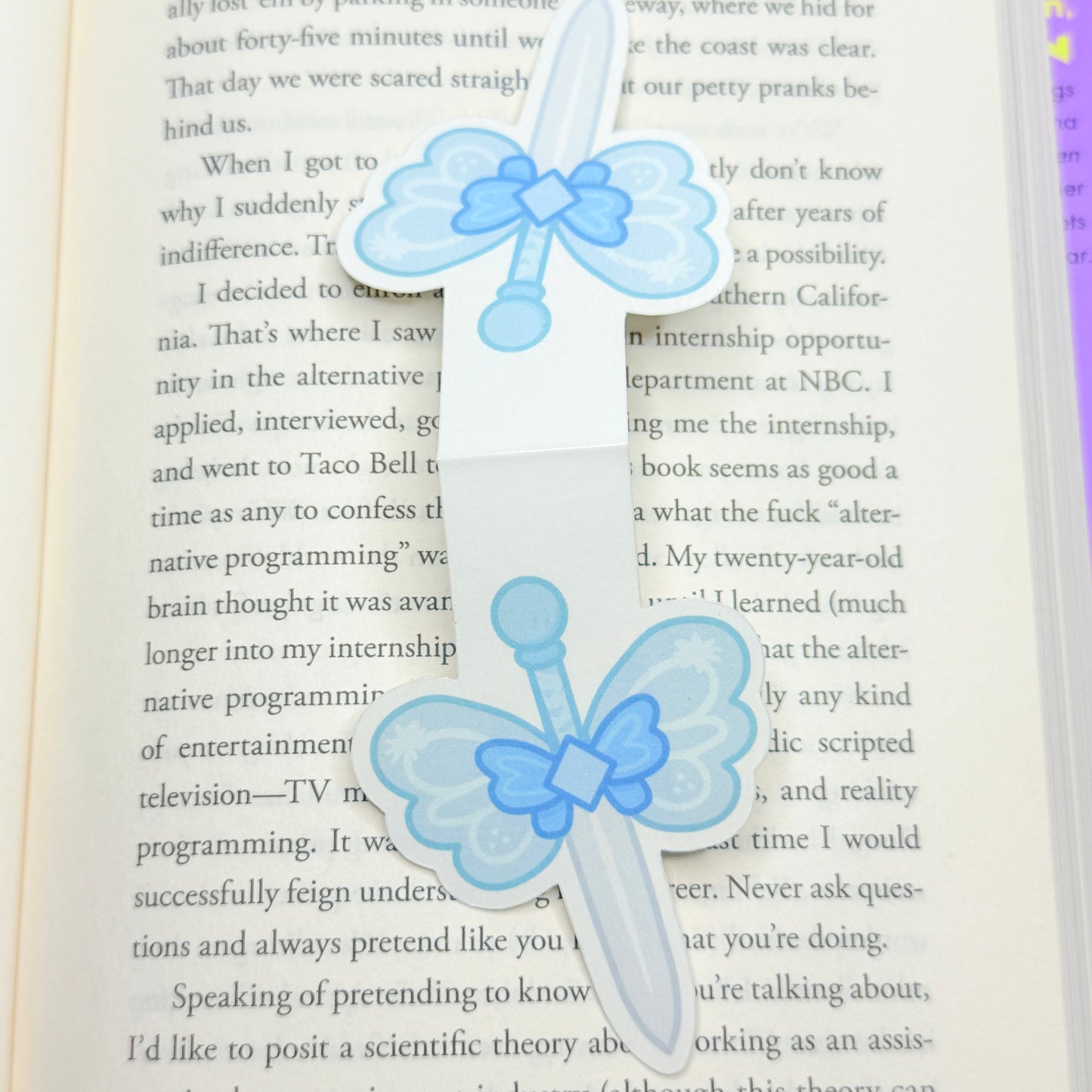 Sword Magnetic Bookmark