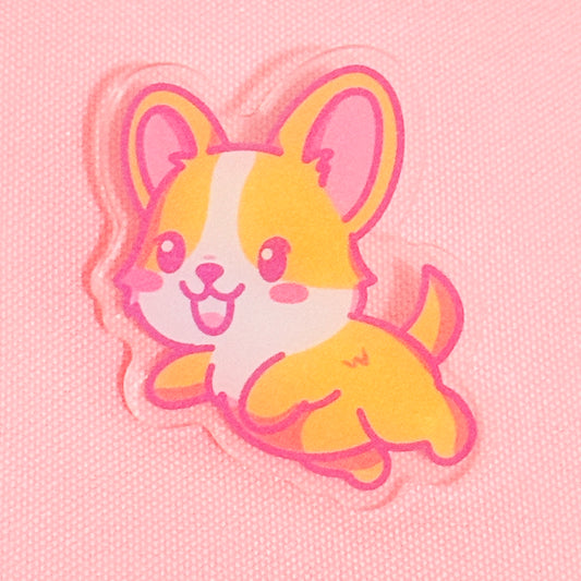 Kawaii Puppy Acrylic Pin