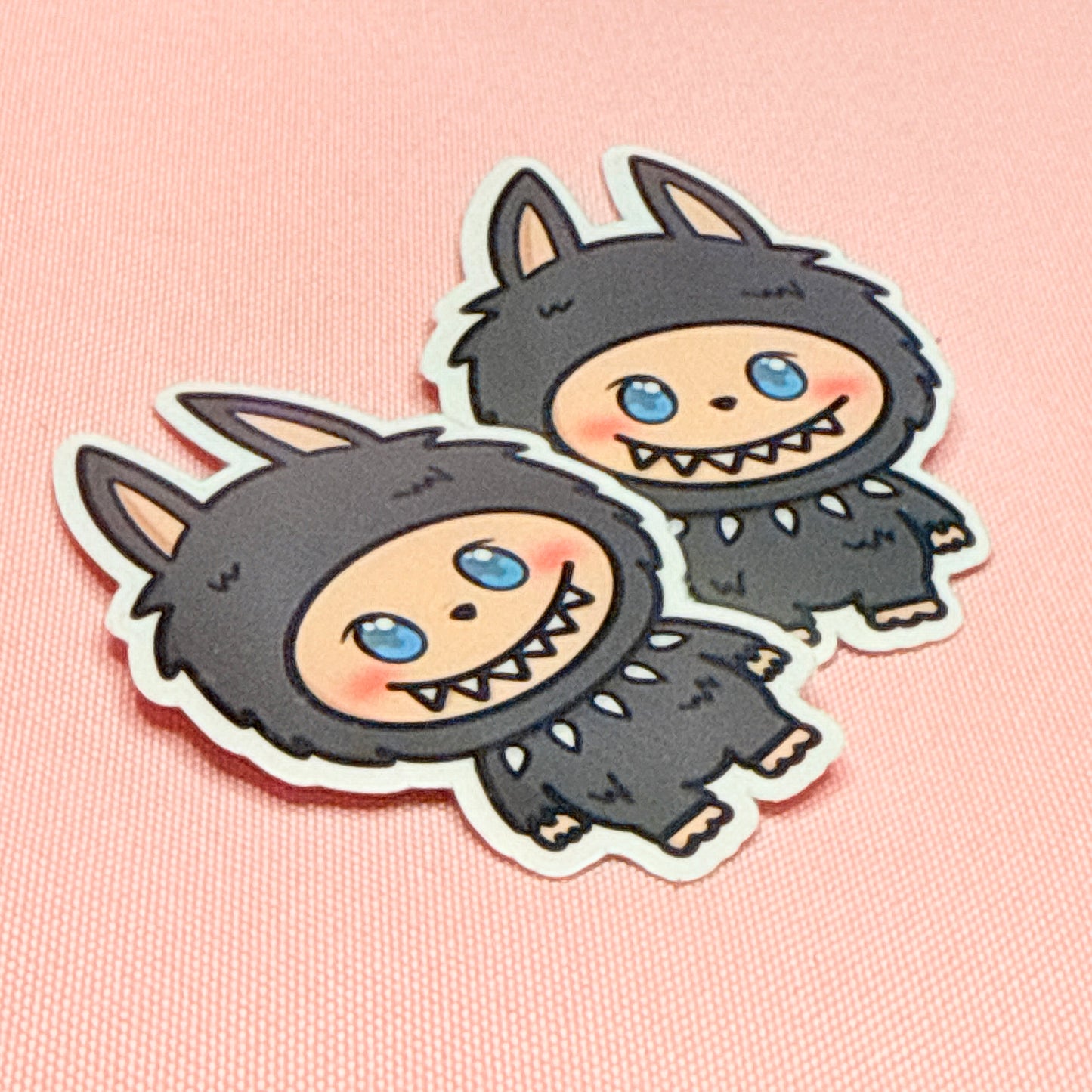 Goth Labubu Vinyl Sticker