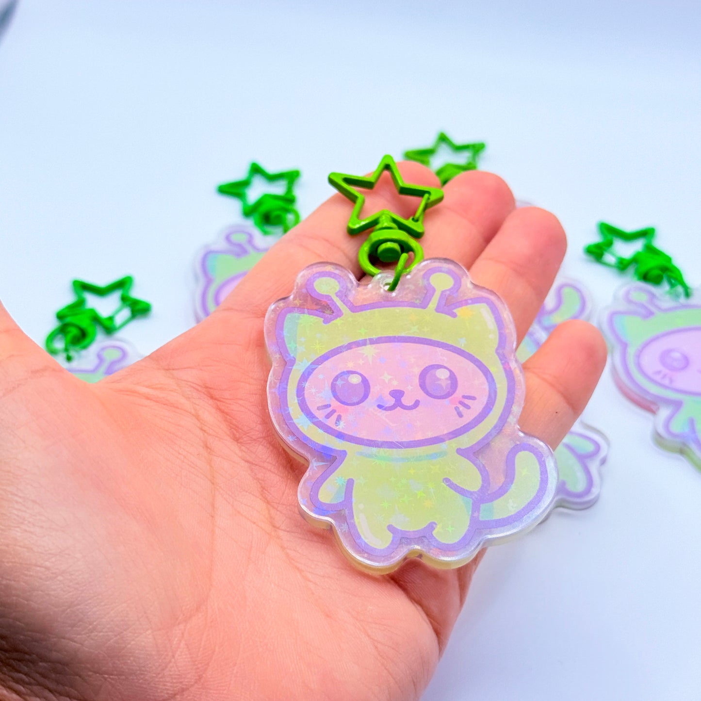 Kawaii Moogle Keychain