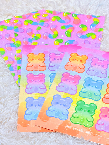 Gummy Worm Puzzle