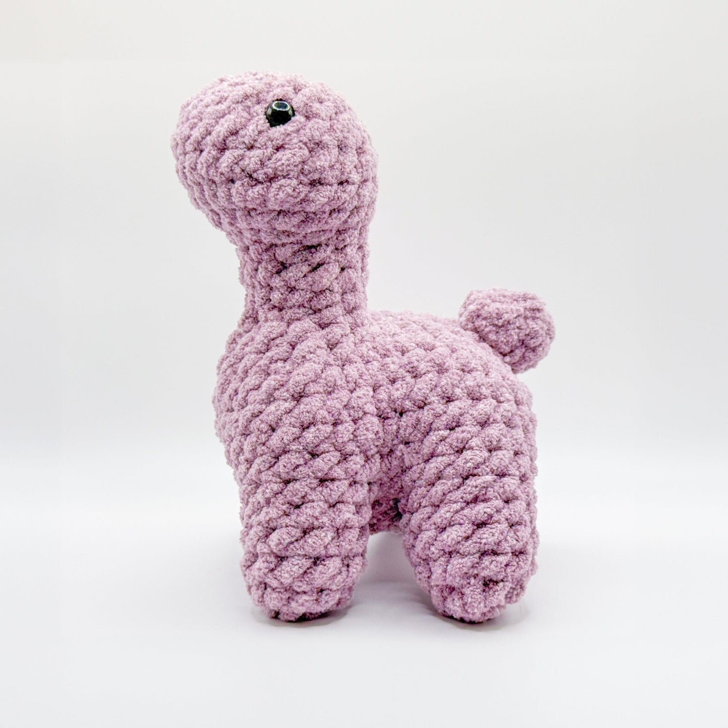 Plum Thistle Brontosaurus Plushie