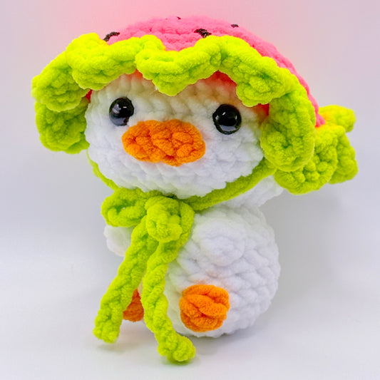 Watermelon Ducky Plushie