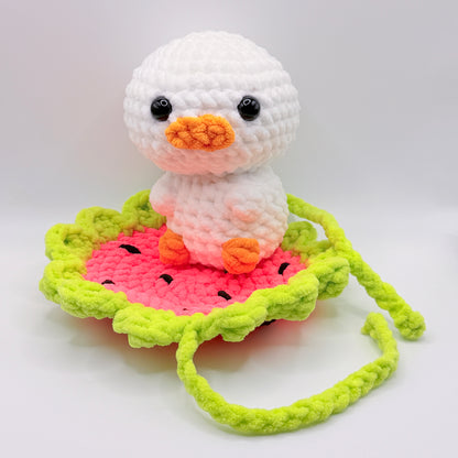 Watermelon Ducky Plushie