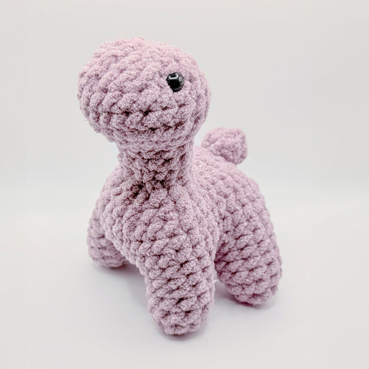 Plum Thistle Brontosaurus Plushie
