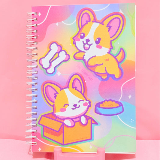 Kawaii Puppy Reuseable Sticker Book