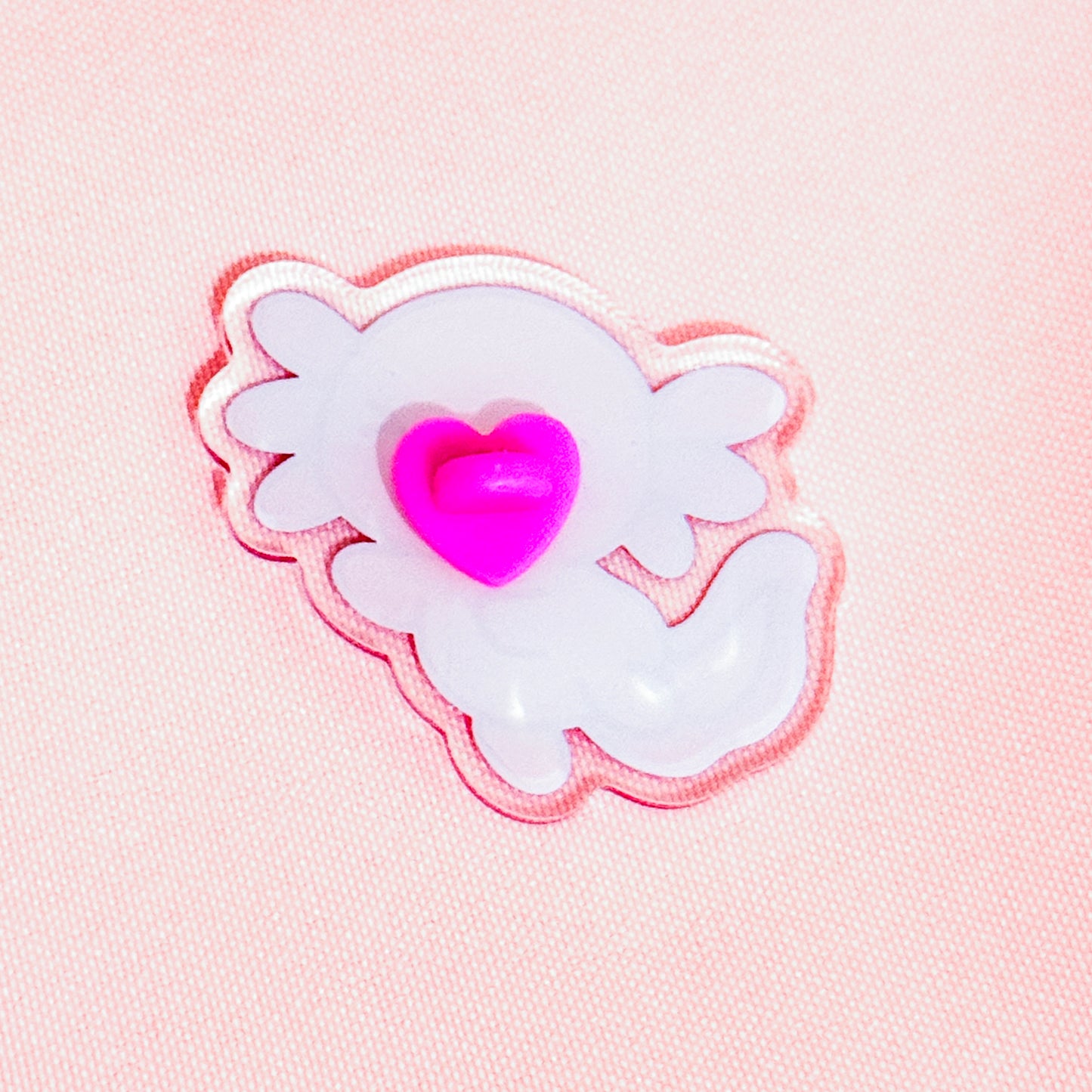 Kawaii Axolotl Acrylic Pin
