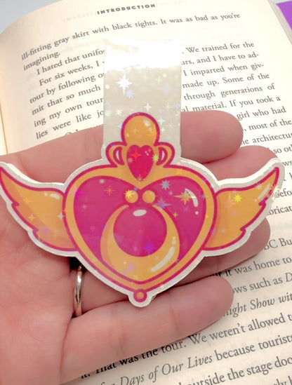 Sparkle Moon Magnetic Bookmark